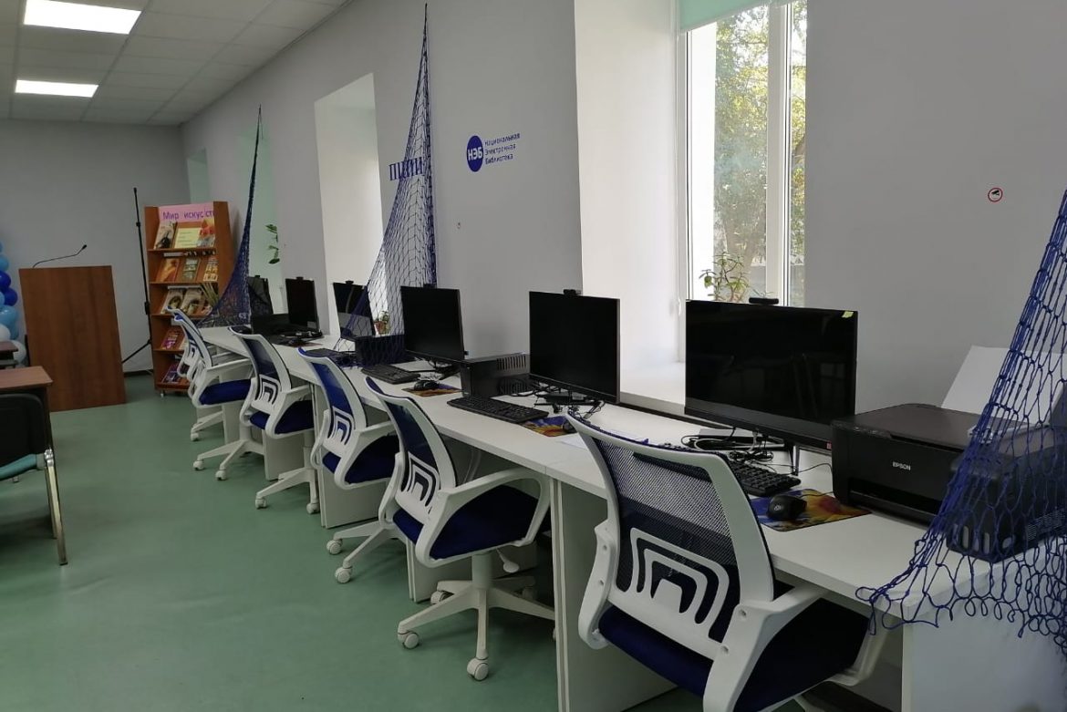 В Лаганском районе Калмыкии при участии компании «Сан-Сан» открылась модельная библиотека
