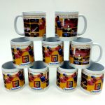 Сувенирные кружки с тематикой Всероссийских соревнований по боксу на призы РОФСО «Юность России» «Кубок памяти Н.А.Никифорова — Денисова»