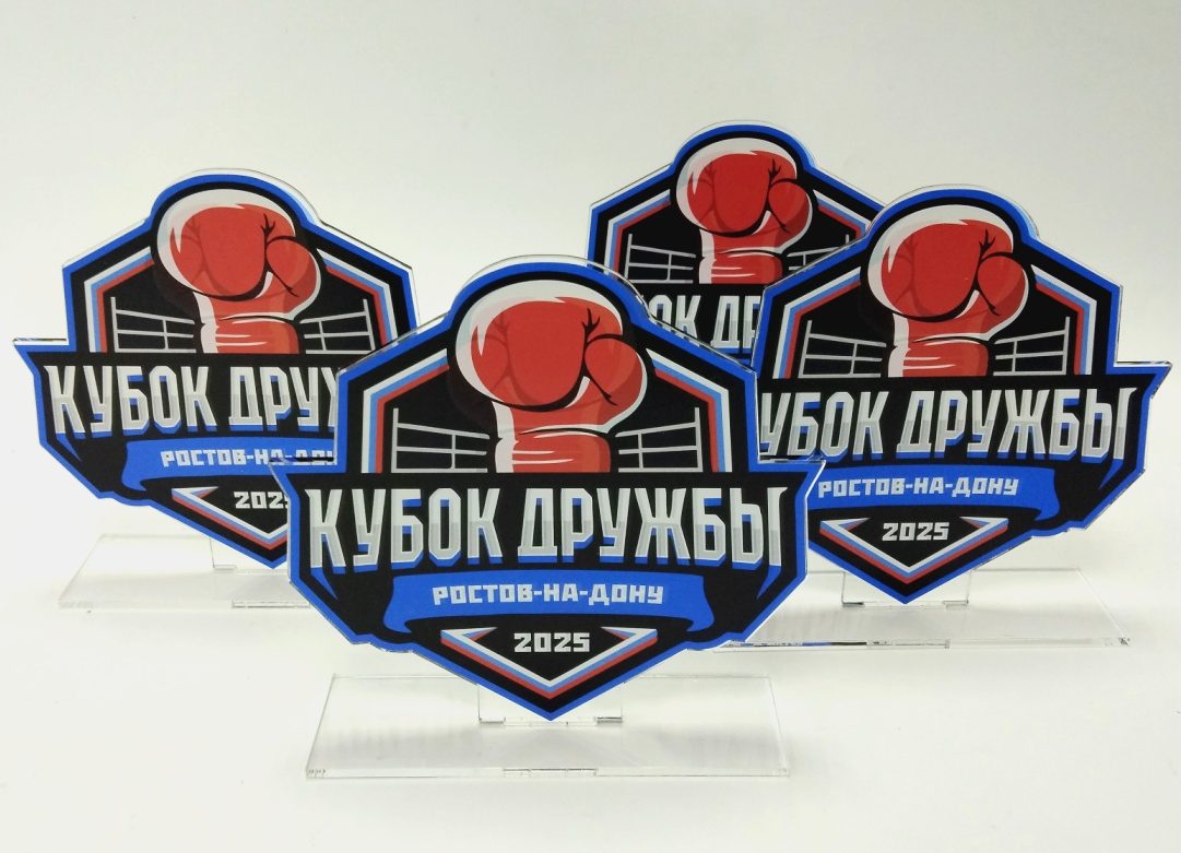 Памятные награды победителям и призерам международного турнира по боксу «Кубок Дружбы» в Ростове-на-Дону