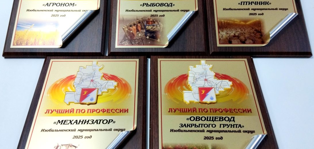 Награды для победителей конкурса «Лучший по профессии»