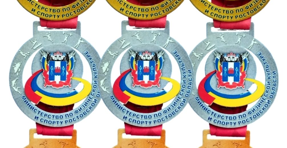 Награды для Межстилевого фестиваля по базовой технике от Федерации кумитэ в доспехах в Ростове-на-Дону