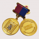 Компания «Сан-Сан» изготовила знак отличия «Почётный волонтёр Георгиевского муниципального округа» по муниципальному контракту